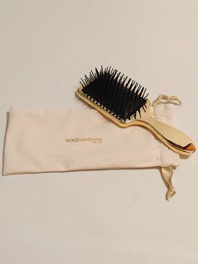 Dolce & Gabbana hair brush the one golden brush Brand new Comes with pouch BNIP